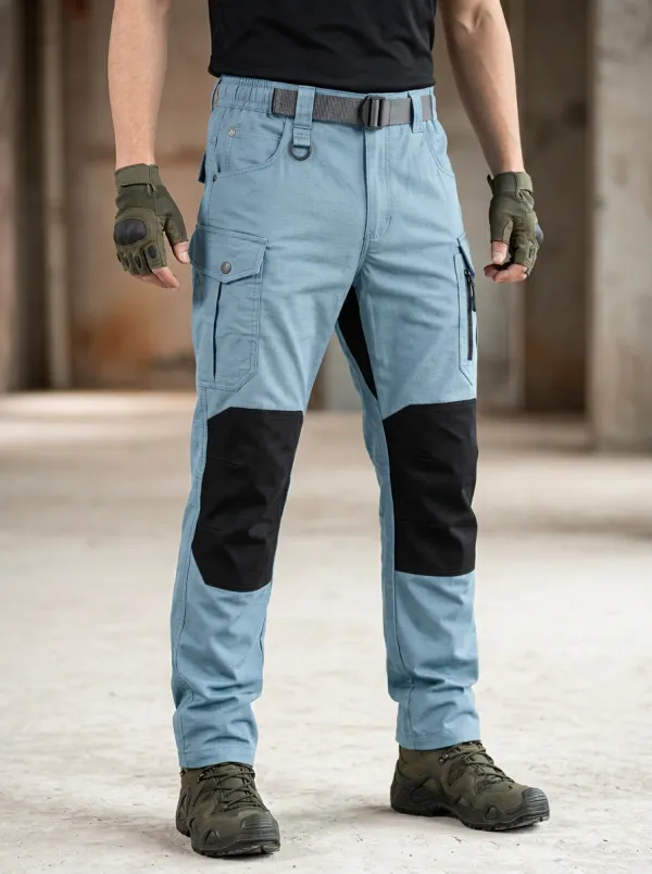 Relaxed Multi-Pocket Cargo Tactical Look Unisex Tactical Cargo Pants