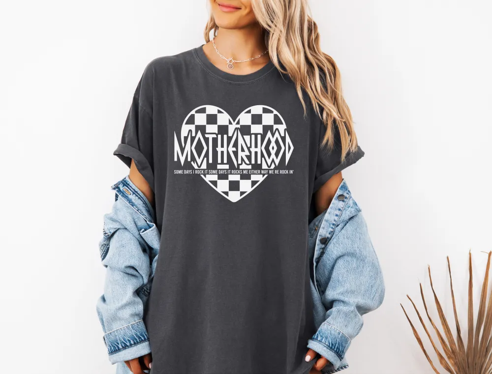 Motherhood Graphic Garment Dyed Tee