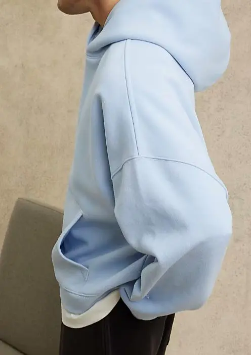 Blue Fashion Loose Sweatshirt