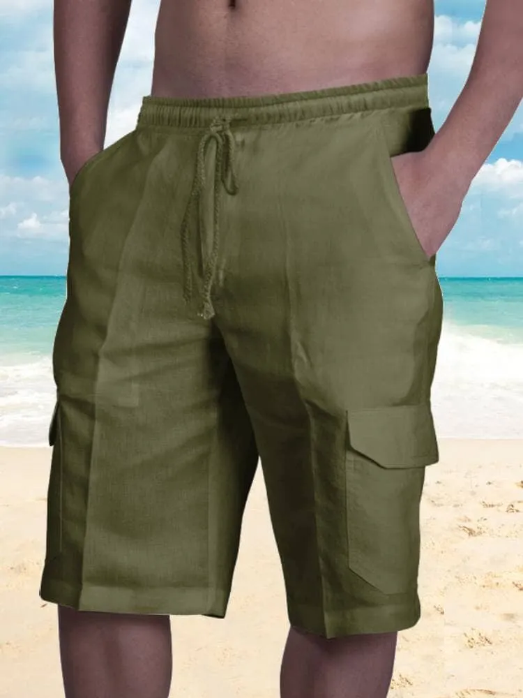 Men's Cotton Shorts Pockets