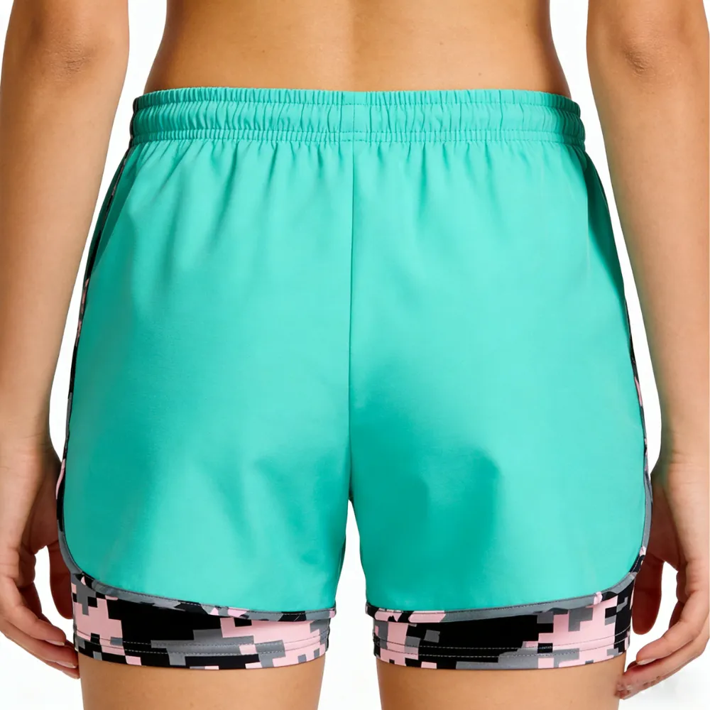 2-in-1 High Waist Athletic Shorts – Quick-Dry Summer Activewear