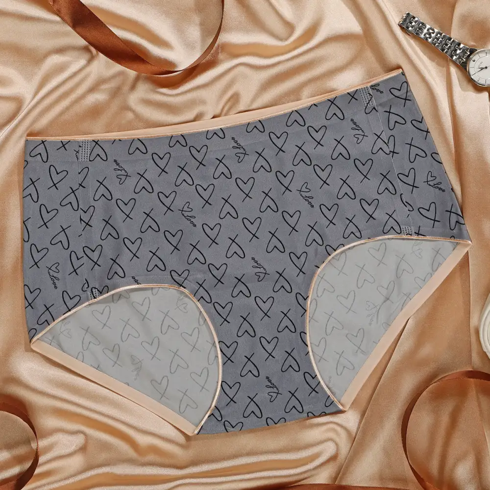 Antibacterial Modal Crotch Seamless Briefs