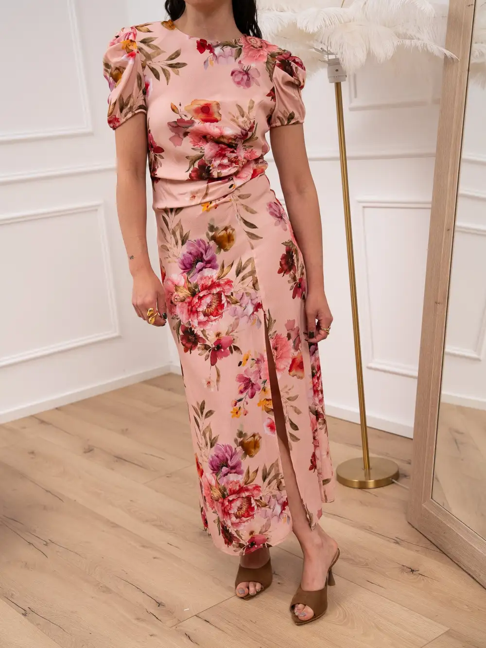 Solace Maxi Ruched Dress
