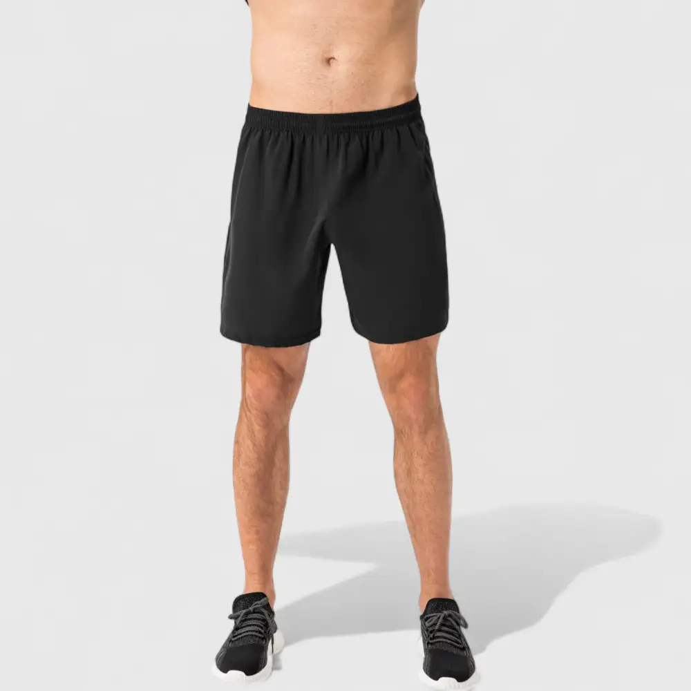Refined Elastic-Waist Men's Athletic Shorts