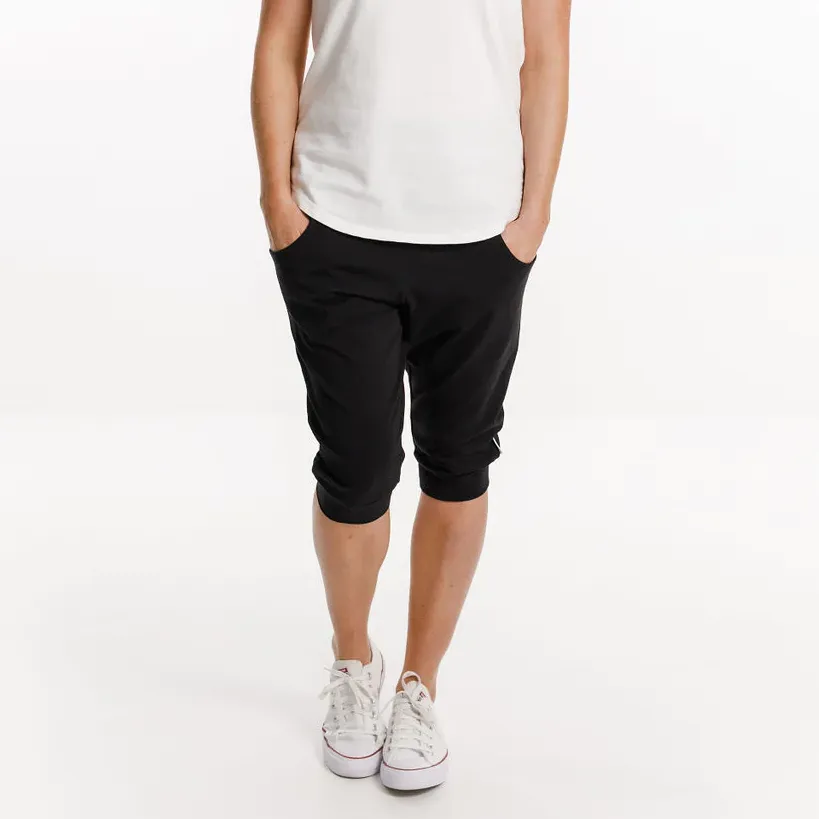 Women's Easy-Waist Cropped Lounge Pants