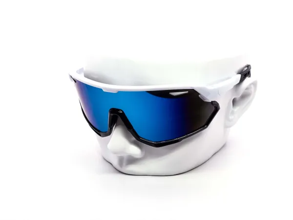 12-Pack Oversized Sport Shield Dark Lens Sunglasses