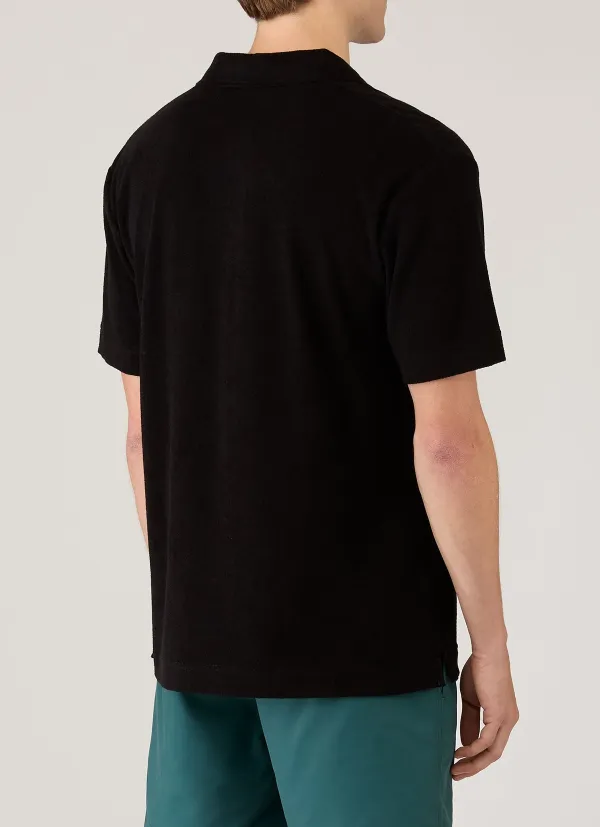 Polished Everyday Regular Fit Cotton Towelling Short Sleeve Polo Shirt