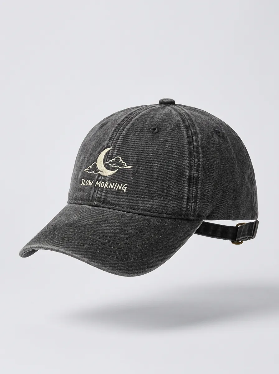 Morning Embroidered Unisex Baseball Cap