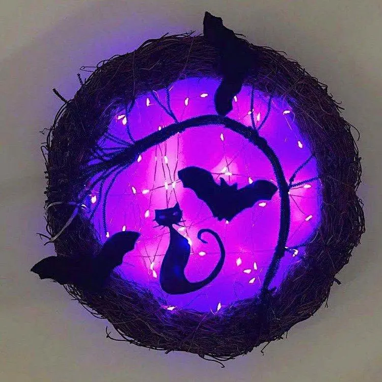 Spooky Halloween Wreath