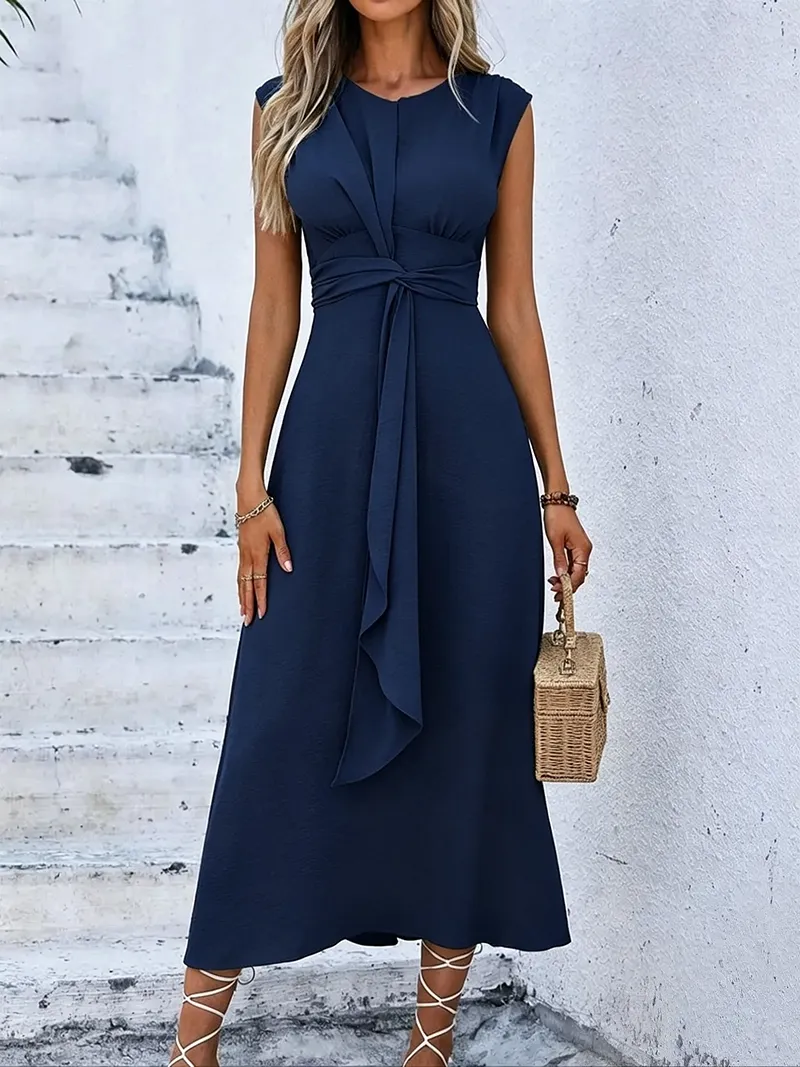 🔥Hot Sale💥Women'S A-Line Dress With A Cinched Waist🔥8-PACK - All Colors Included