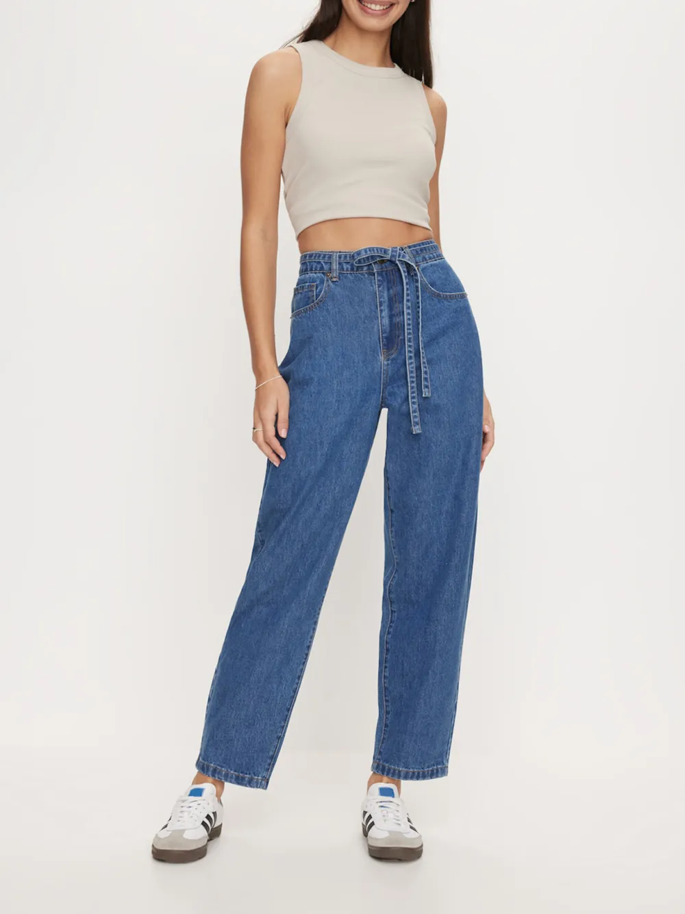 Casual Style Balloon Leg