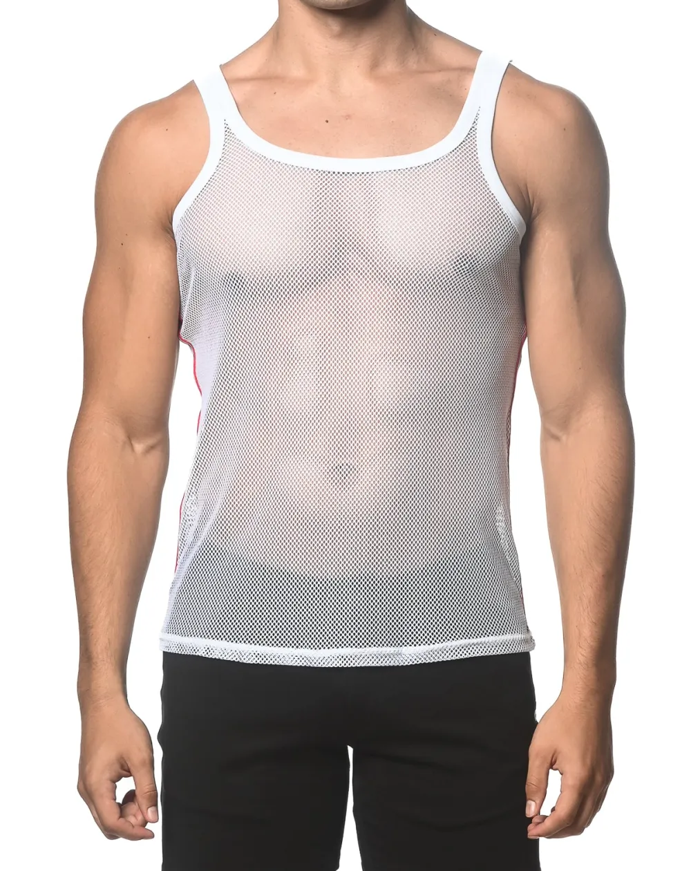 Simple Mesh Tank Top