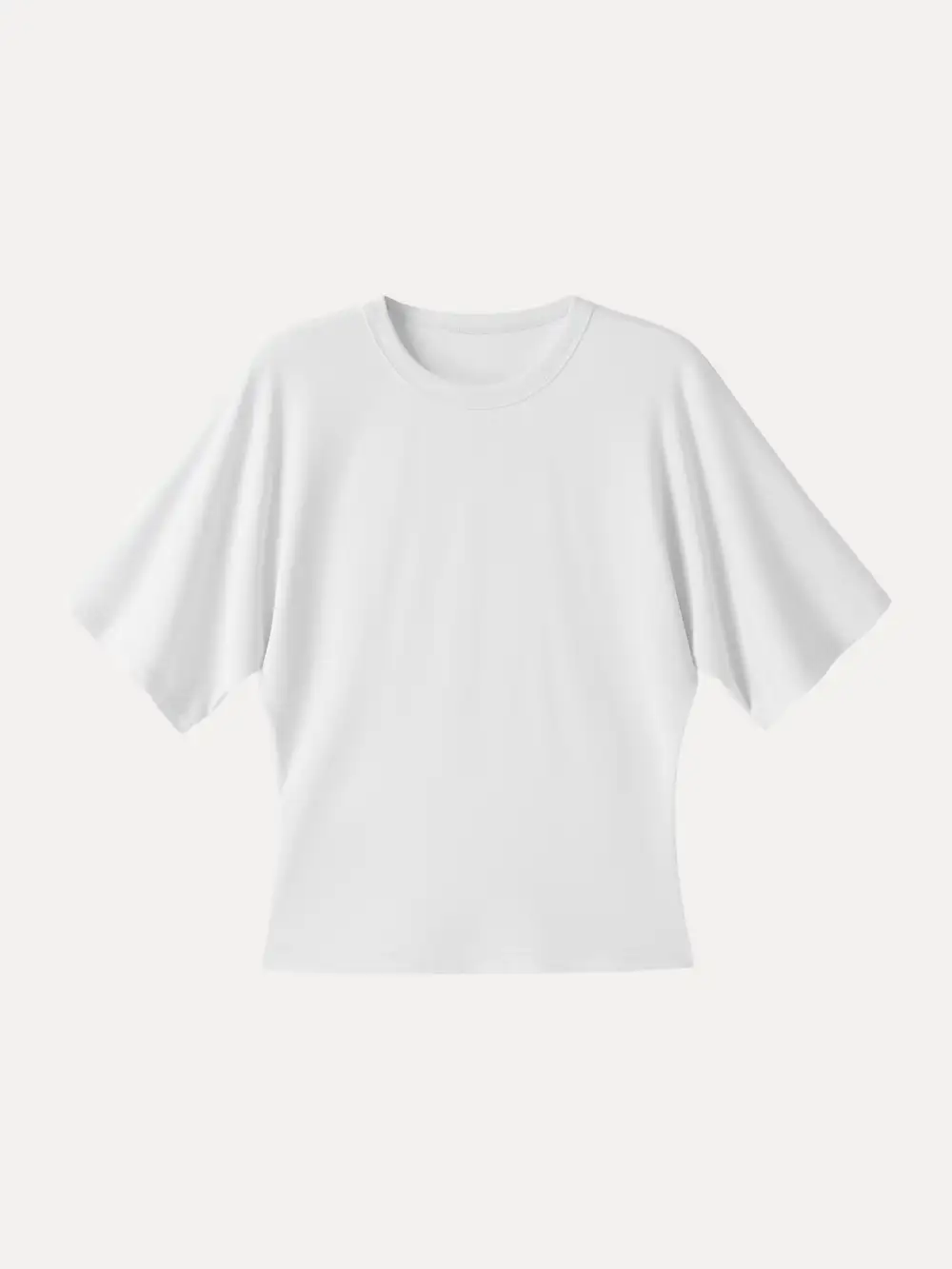 Cotton-Blend Tee Everyday Top