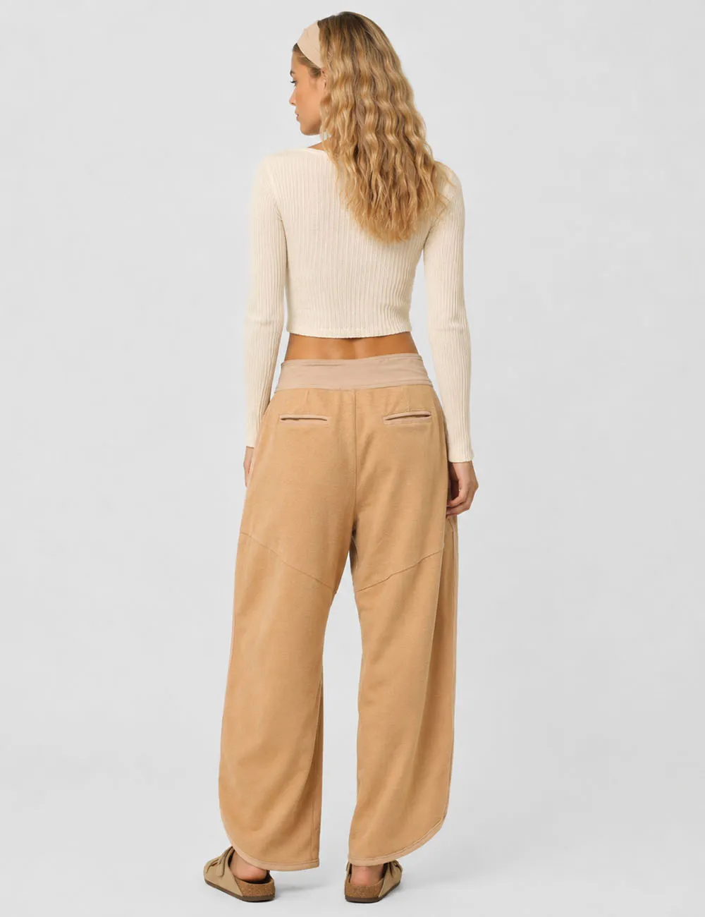Pockets Pants Wide Leg Sweatpants