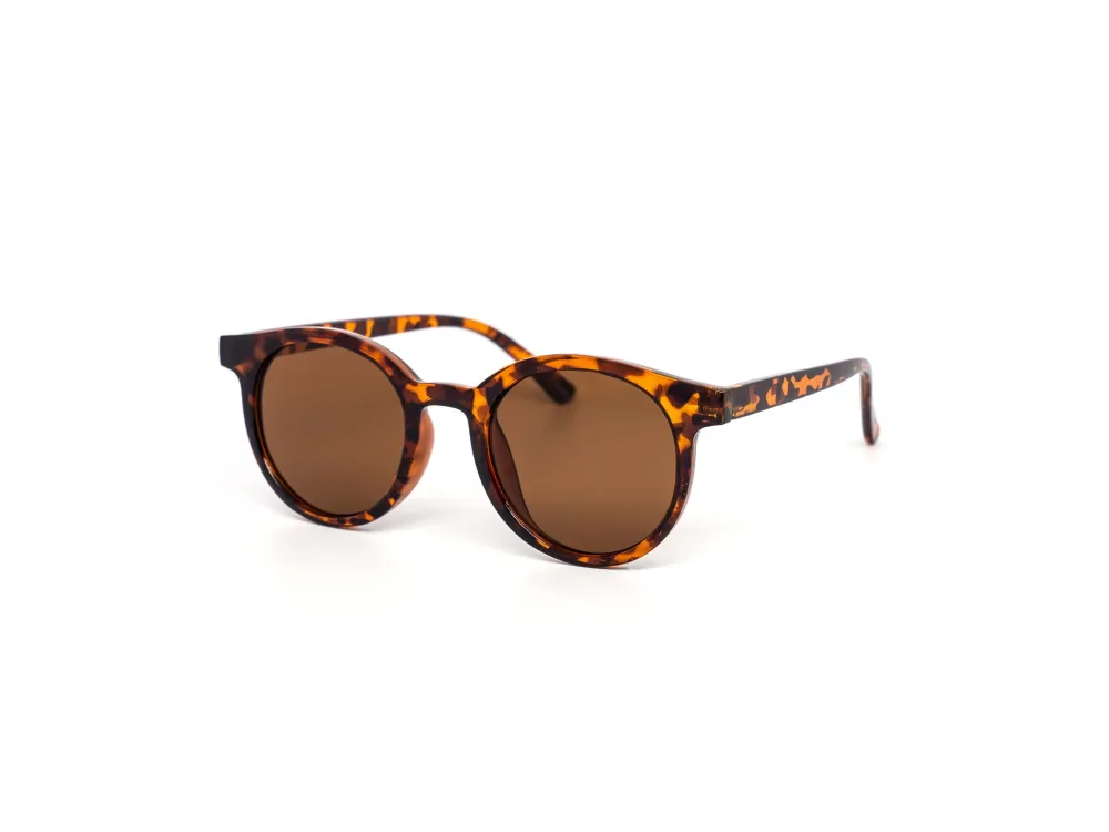12-Pack Classic Round Dark Lens Sunglasses