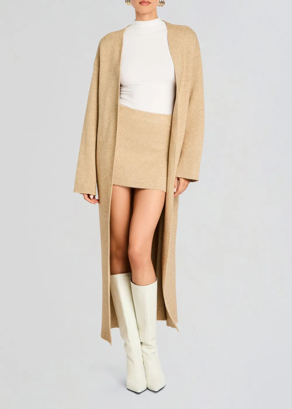 Knit Mini Skirt