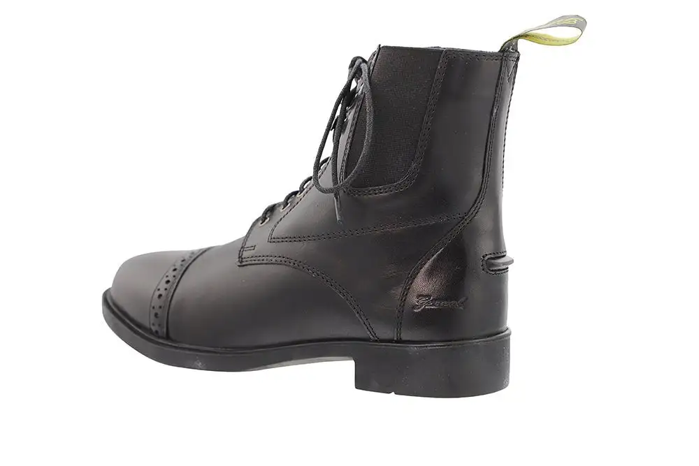 Lace-Up Easy-Care Riding Boots