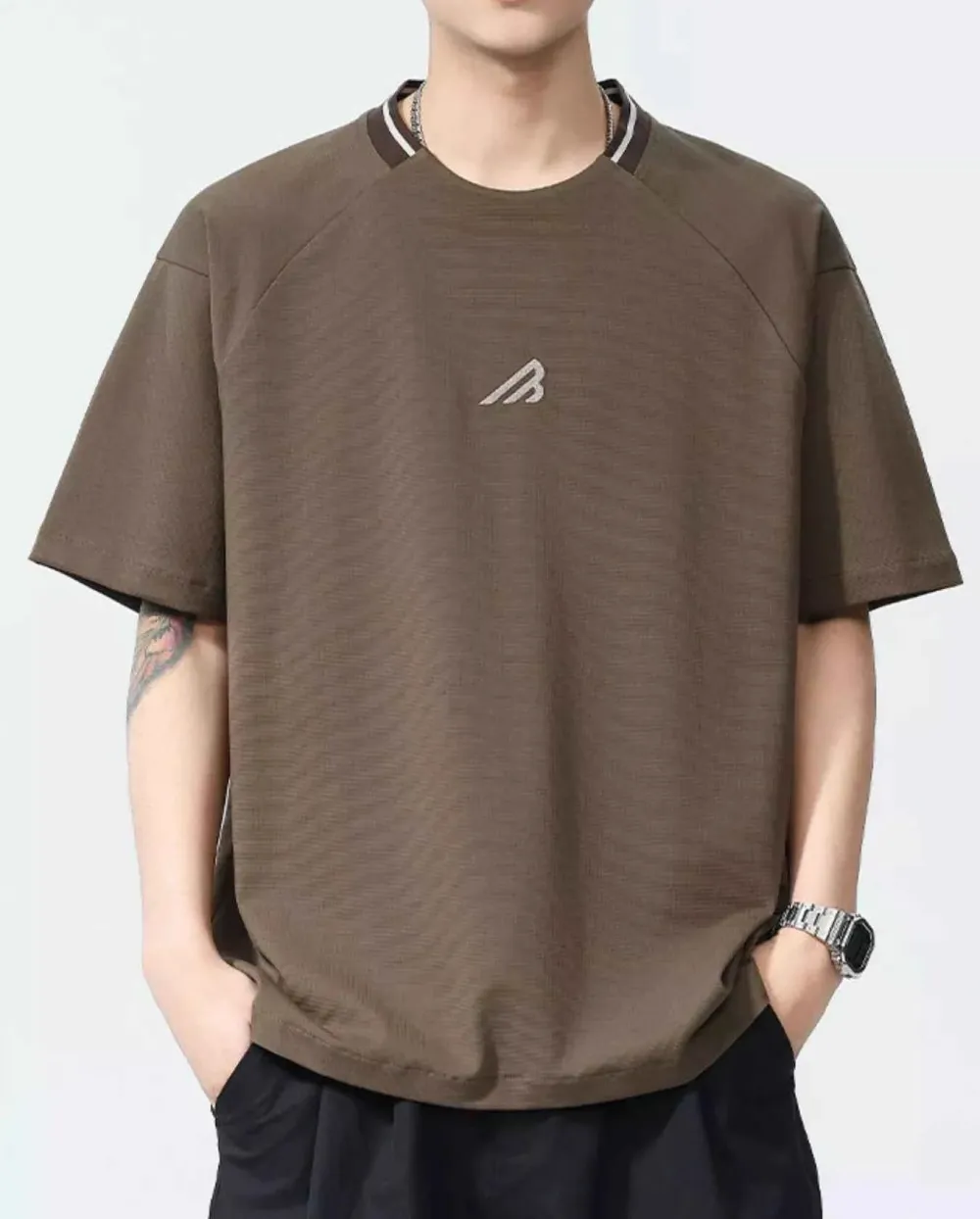 Layer Ready Round Neck Short Sleeve T-Shirt