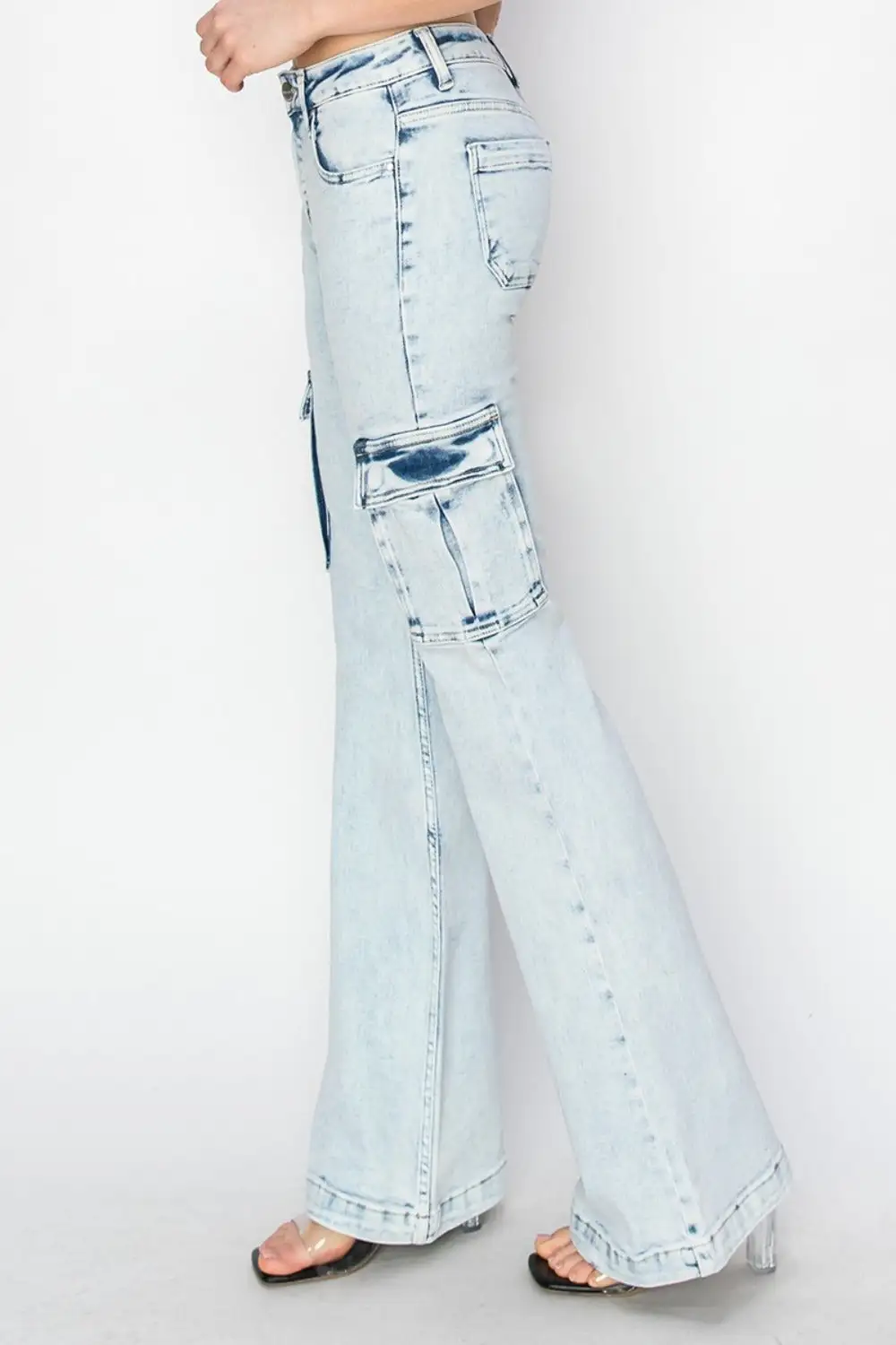 Pull On Airy Denim Jeans