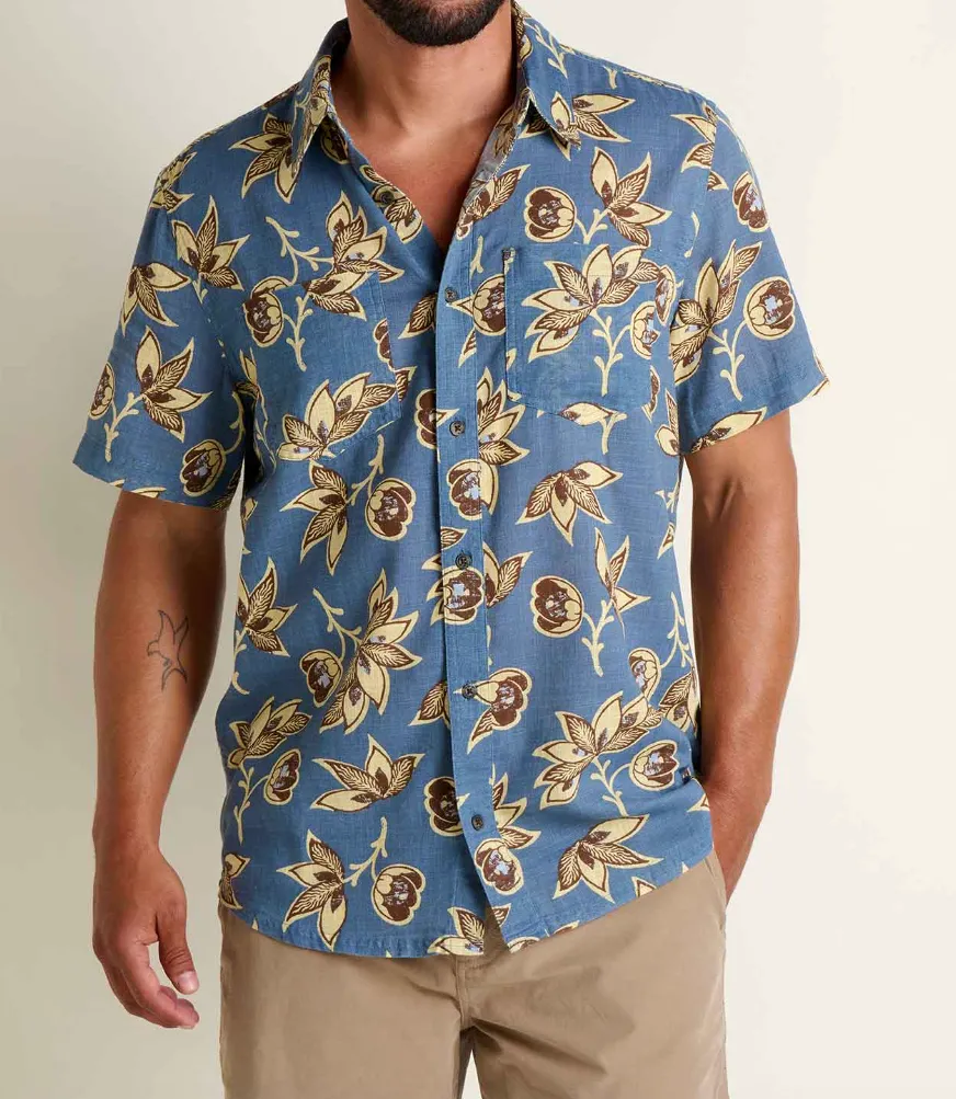 Embroidered Detail Men's Casual Shirt