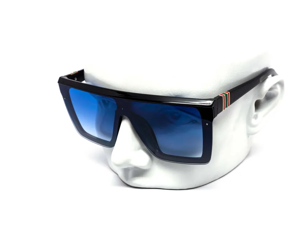 12-Pack Minimalist Square Gradient Sunglasses