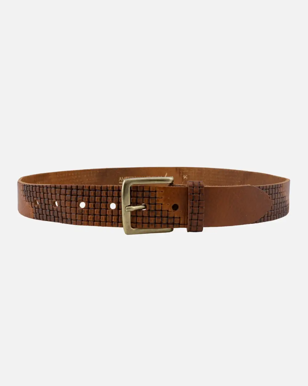 Faded Leather Waist Belt