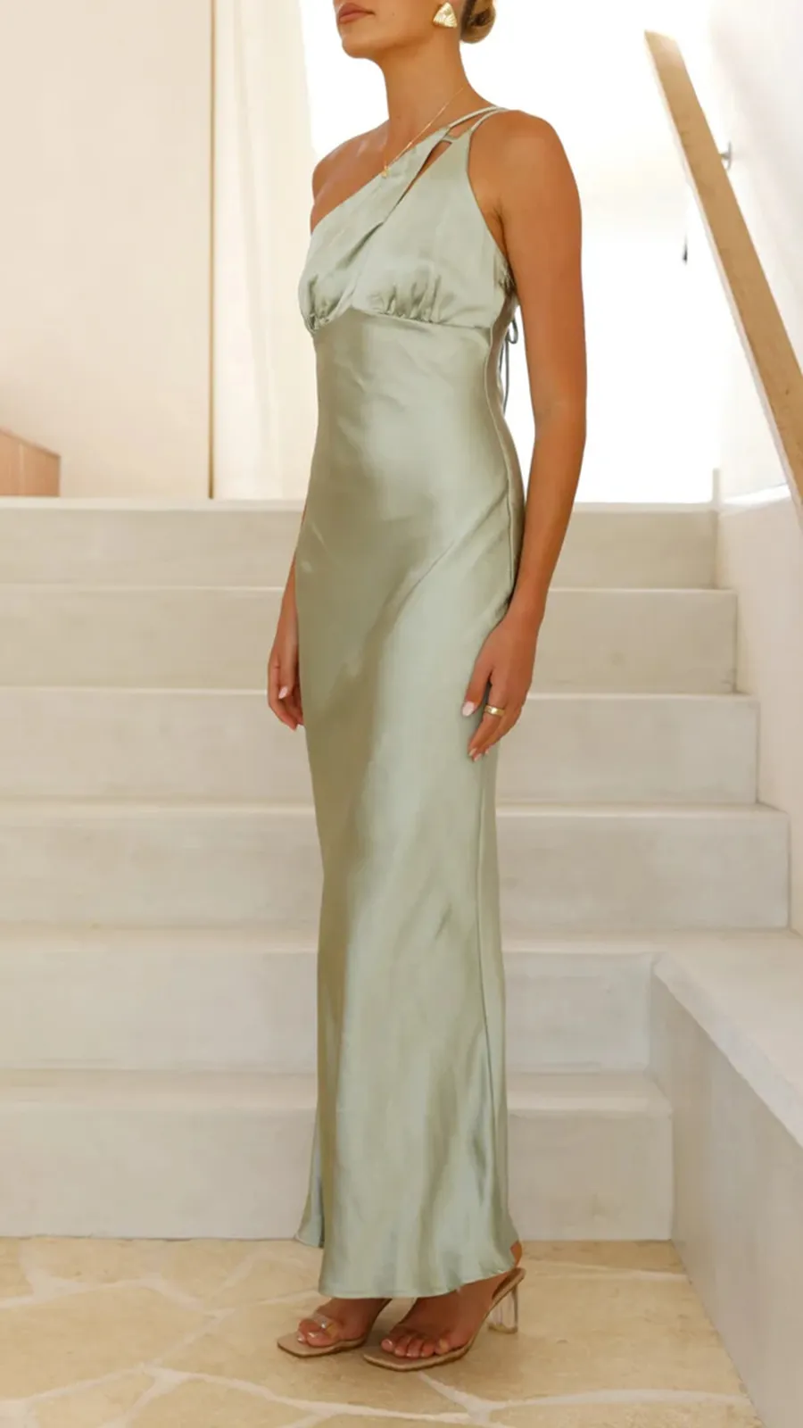One Shoulder Design Dress