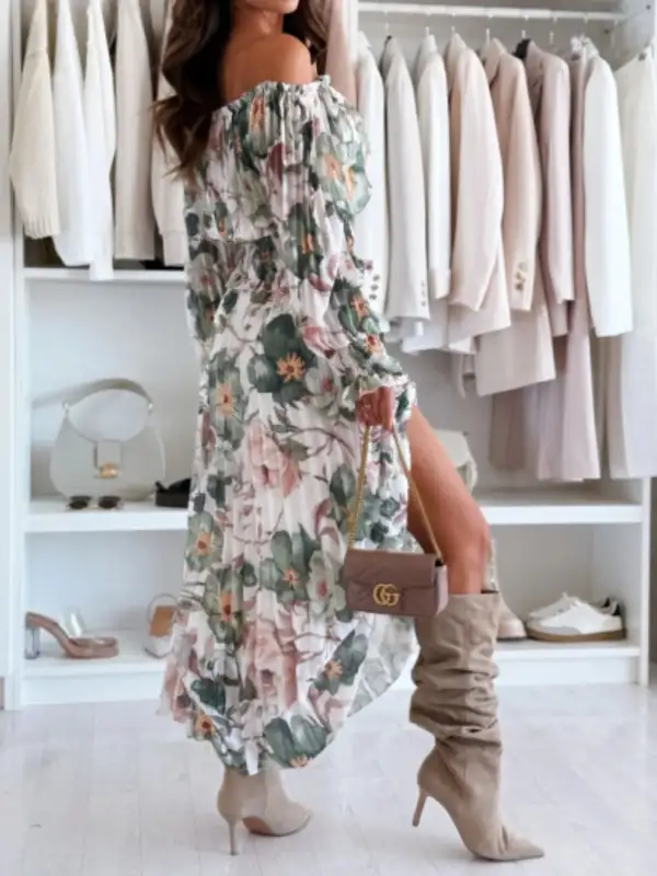 Shoulder Ruched Coordinated Set
