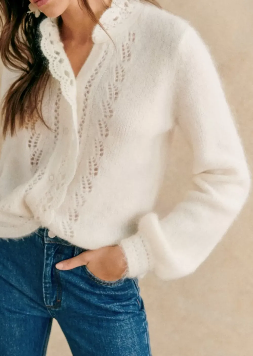 Mandarin Collar Knitwear