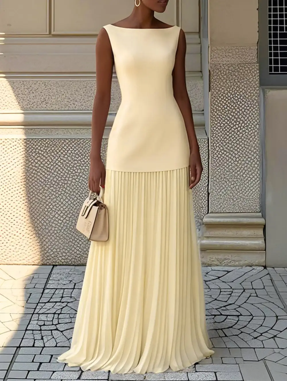 Knit Tank Skirt Two Piece Set
