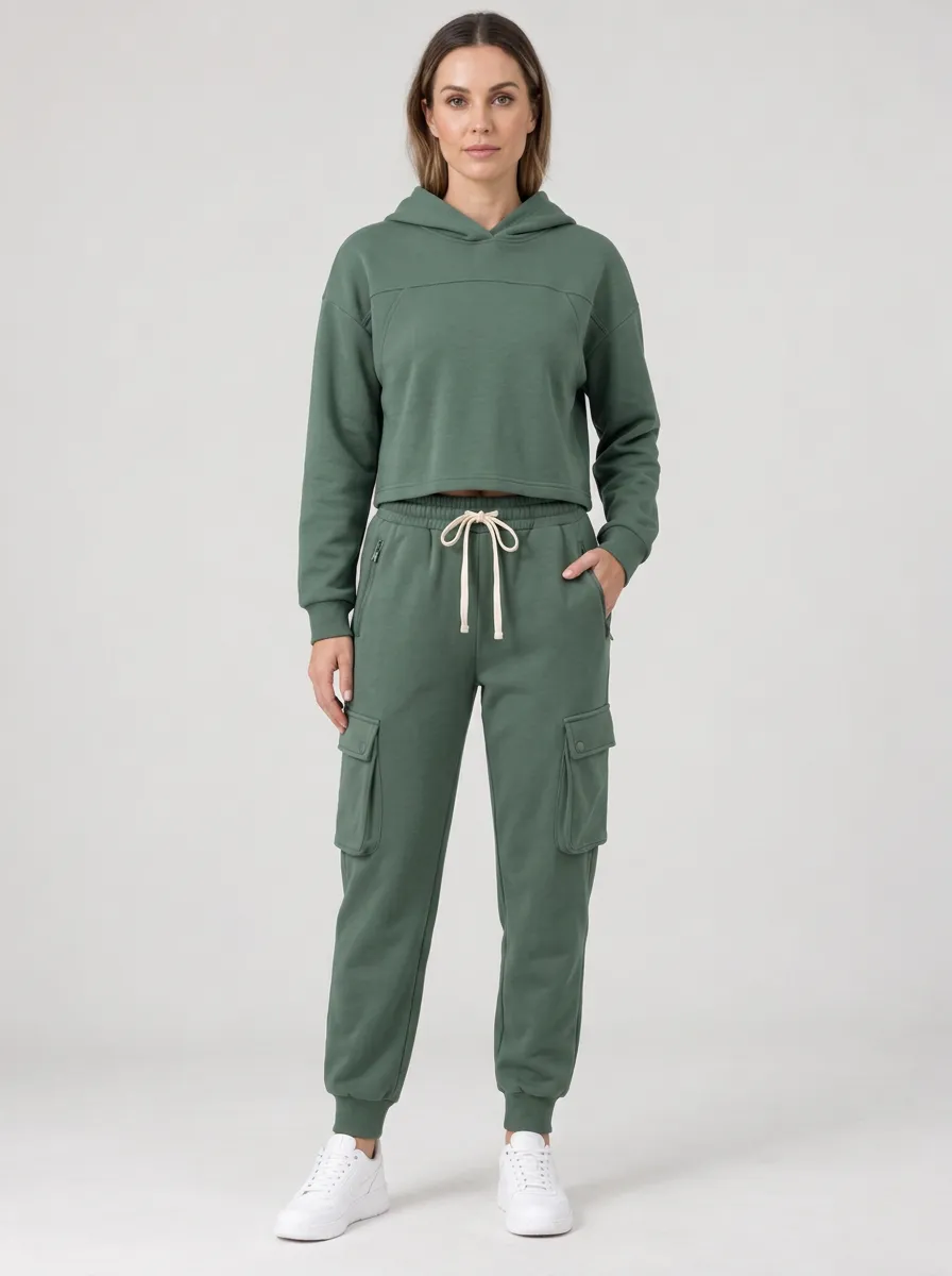 Women's Cargo Active Jogger Set