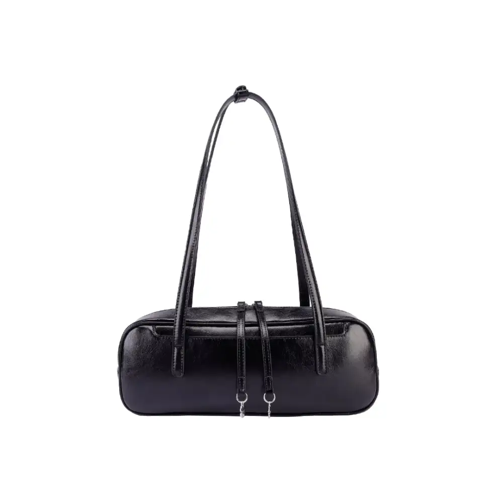 Crescent Leather Handbag