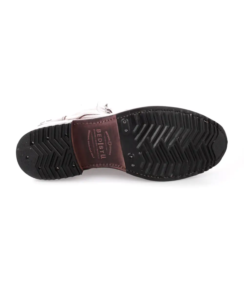 Back-Zip Streamlined Combat Boots