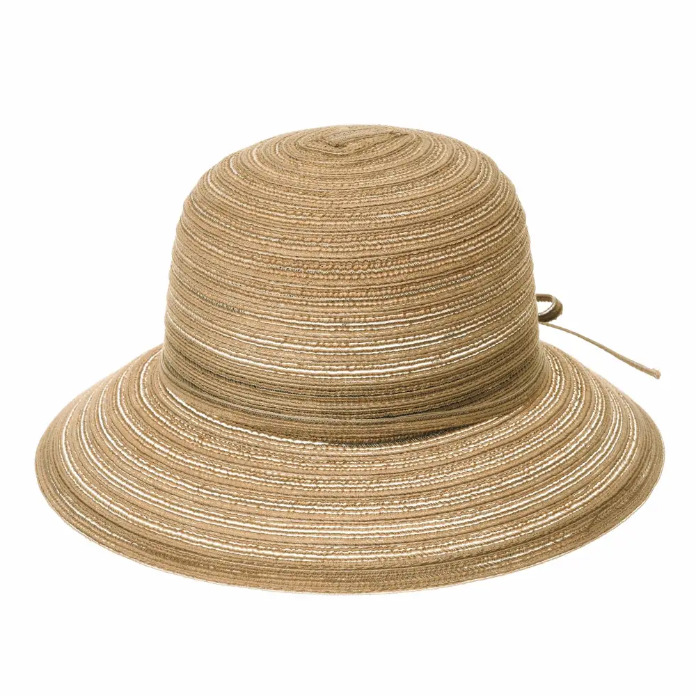 Straw Bow Accent Sun Hat