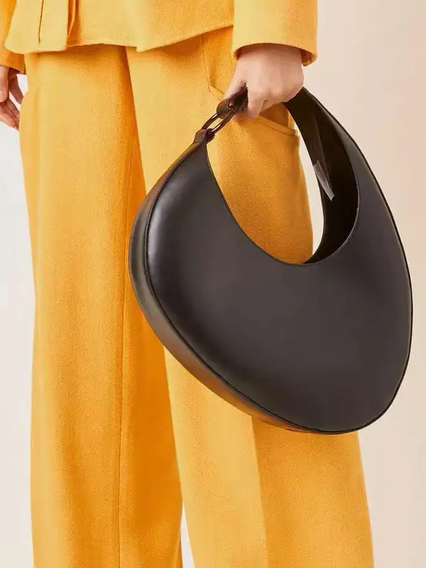 Refined Geometric Shoulder Bag