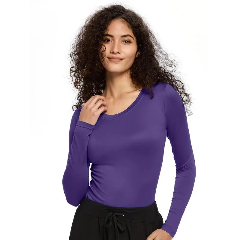 Women's V-Neck Workwear – Short Sleeve & Sleeveless Options with Inner Lining