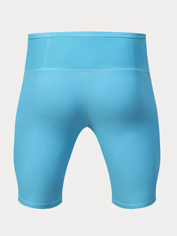 Men's Pro Stretch Compression Running Shorts