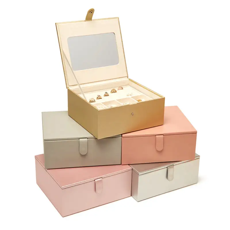 Three Tray Jewelry Box