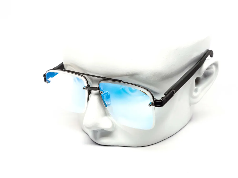 12-Pack Metal Aviator Silver-Tone Sunglasses