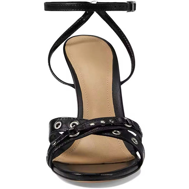 Arlina Classic Ankle Strap Stiletto Sandals