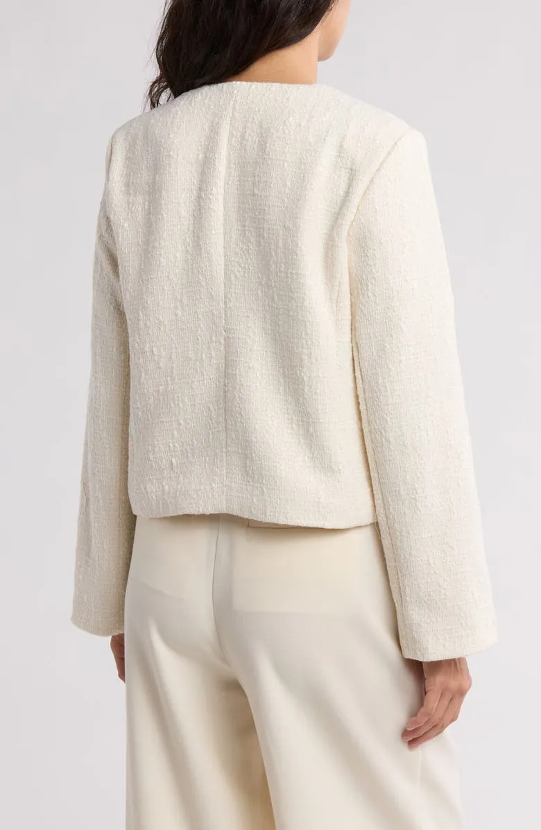 Cropped Tweed Jacket