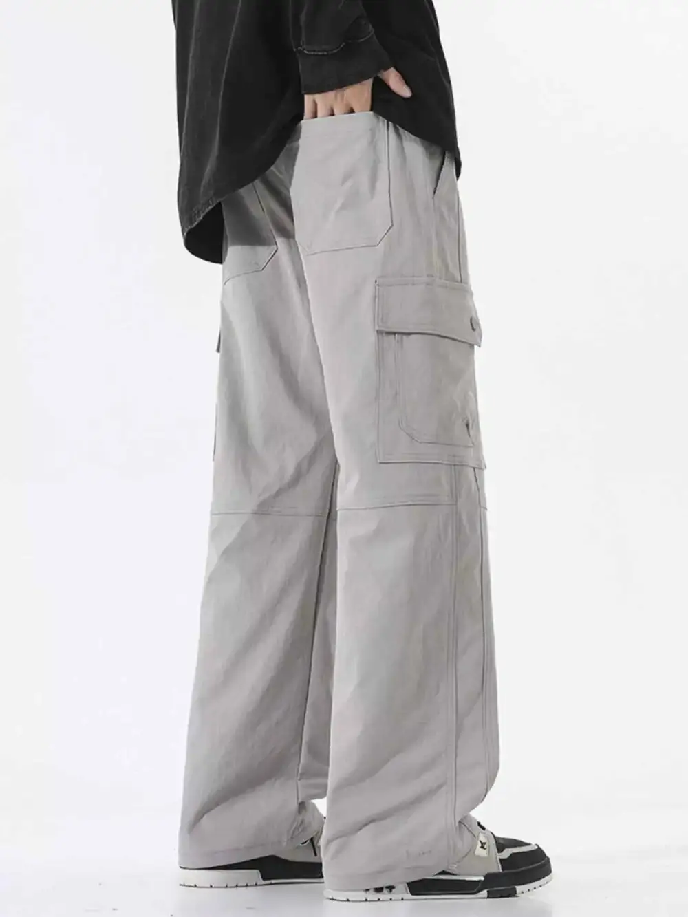 Multi-Pocket Cargo Utility Pants