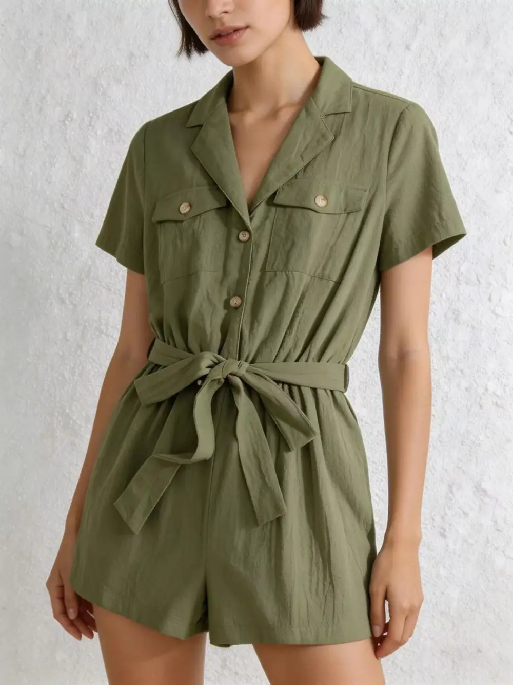 Jumpsuit Tie Romper