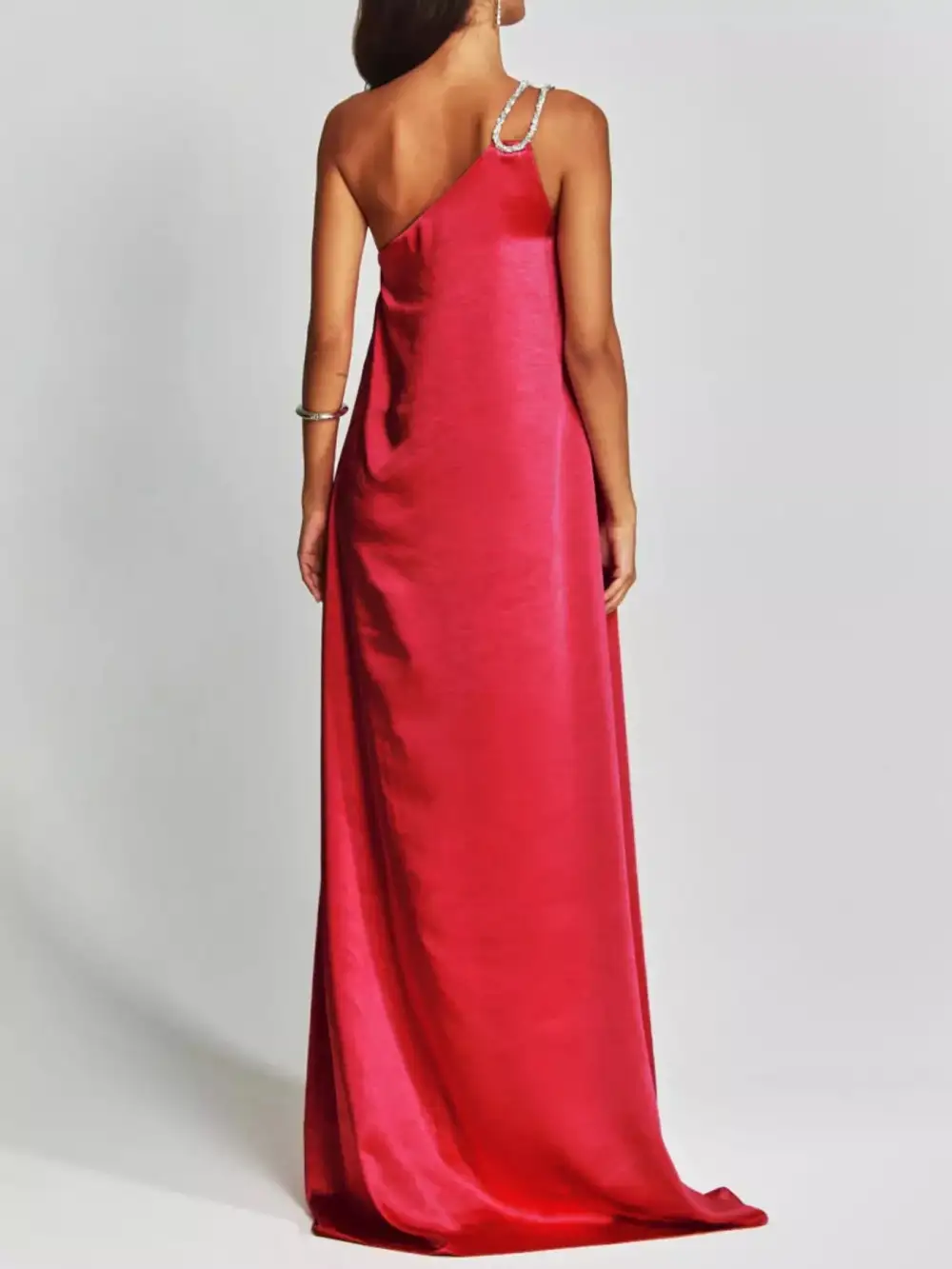 Satin Maxi Dress