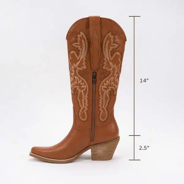 Embroidered Cowboy Boots