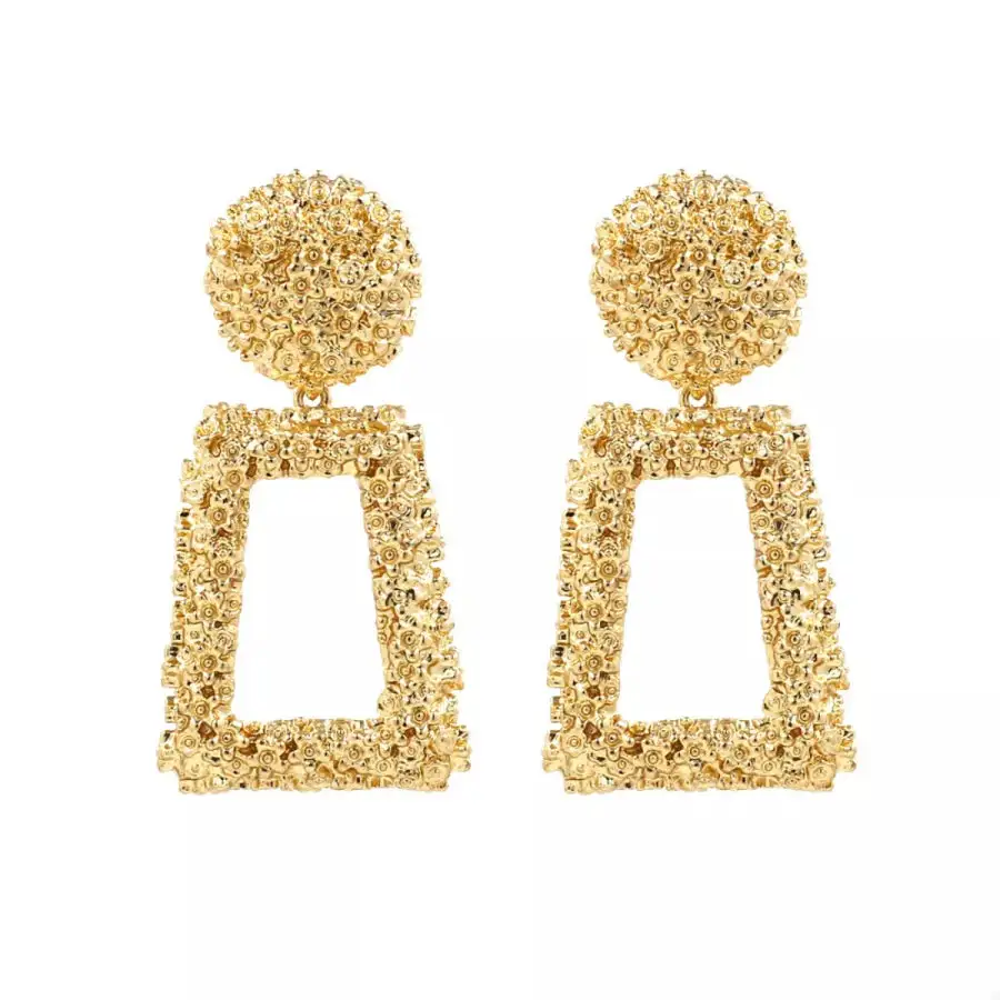 Geometric Dangle Earrings