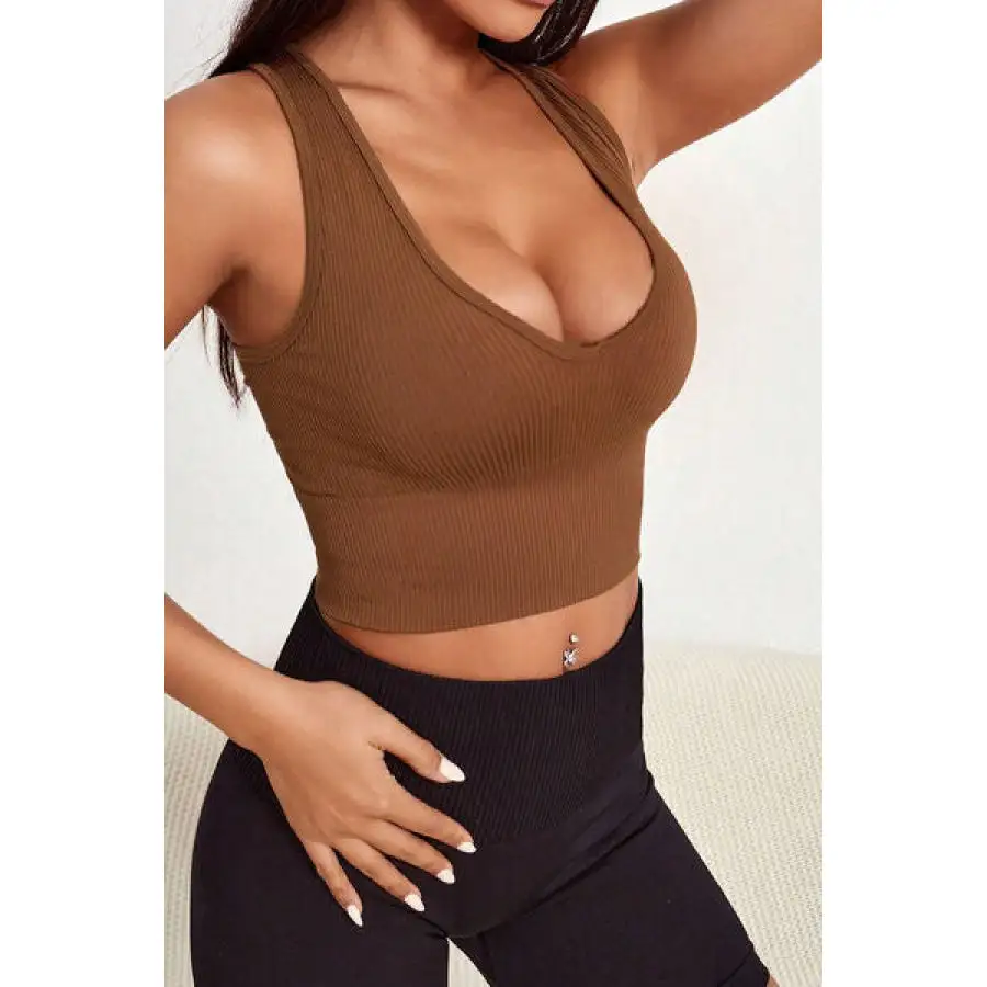 Scoop Neck Wide Strap Tank
