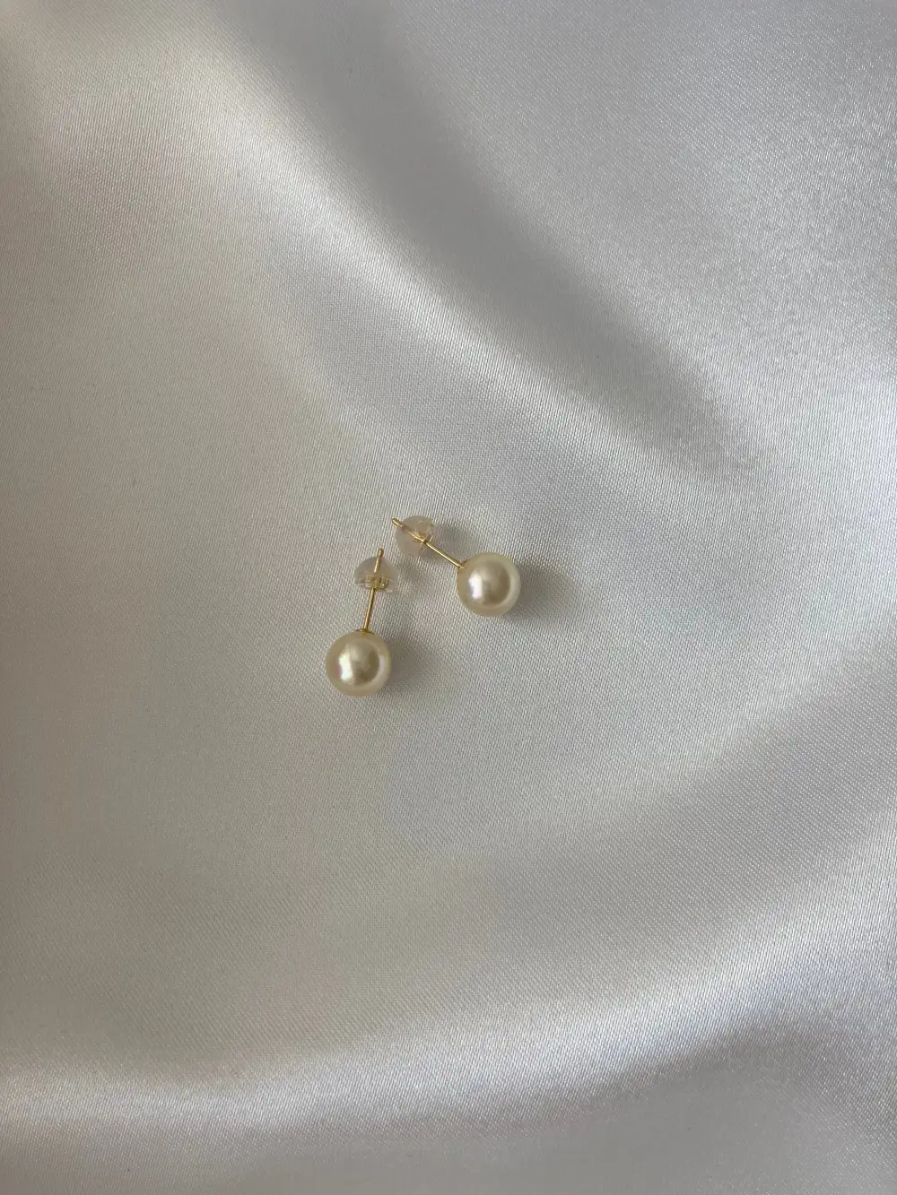 Classic Pierced Or Clip-On Pearl Stud Earrings
