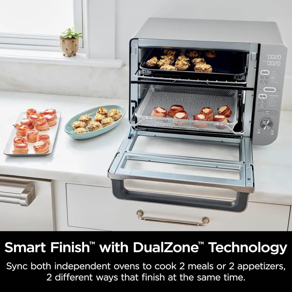 Ninja DCT451 12-in-1 Smart Double Oven with FlexDoor