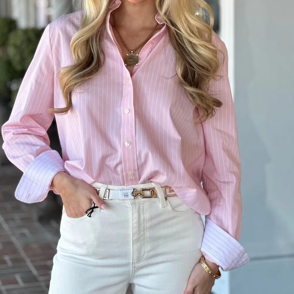 Easy Striped Casual Shirt